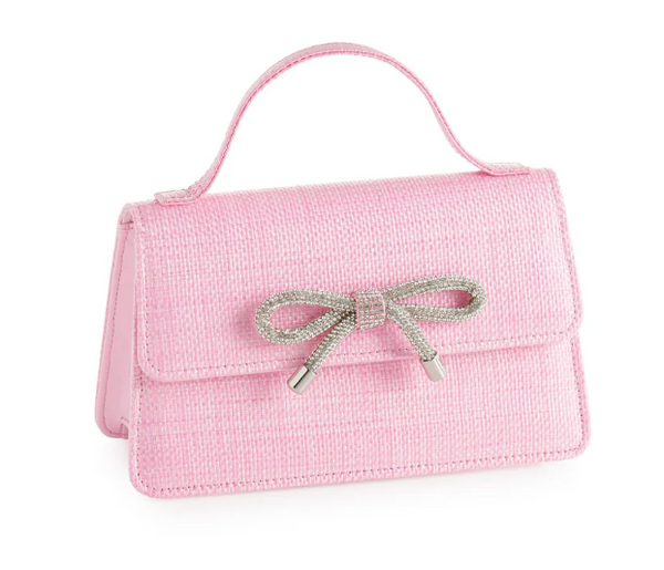 Bowtie Straw Mini Bags