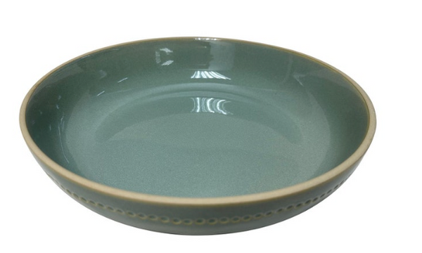 Araucana Green Serving Bowl