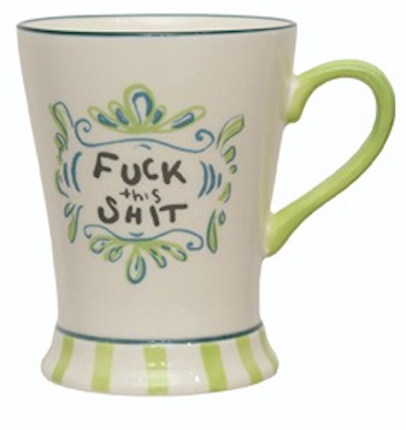 Sassy Sayings Stoneware Mugs