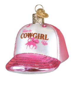 Cowgirl Trucker Cap by Old World Christmas