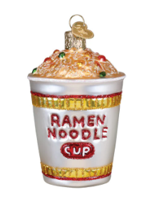 Ramen Noodle Cup by Old World Christmas