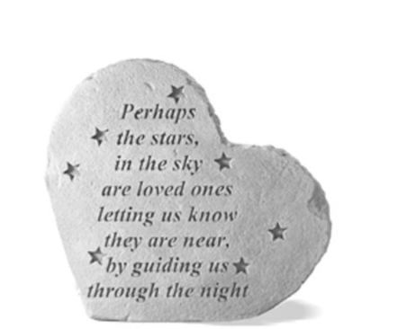 Stars in the Sky Garden Stone