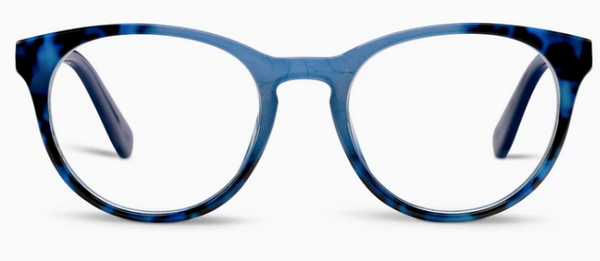 Ember Navy Tortoise Reading Glasses by Peepers