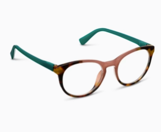 Ember Tortoise Rose Reading Glasses by Peepers