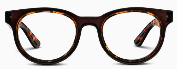 Olympia Coffee/Tortoise Reading Glasses by Peepers