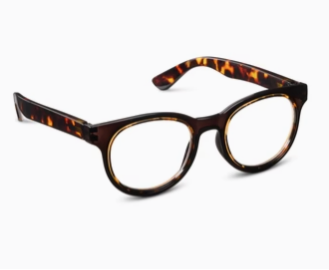 Olympia Coffee/Tortoise Reading Glasses by Peepers