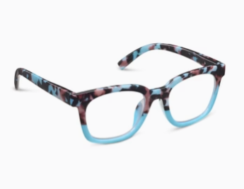 To the Max Light Blue Botanical Reading Glasses by Peepers