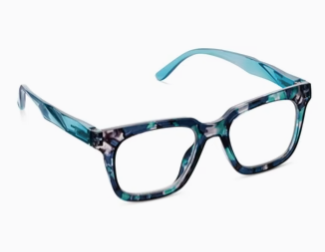 Luster Marine Quartz Reading Glasses by Peepers