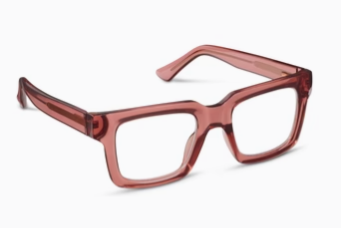 Spotlight Rose Reading Glasses by Peepers