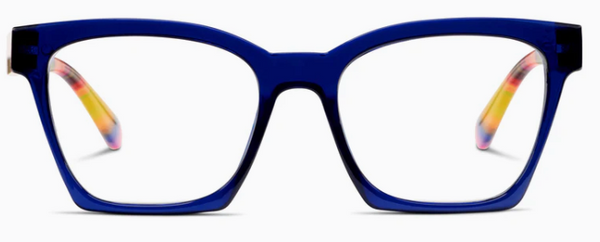 Maisie Blue/Ikat Reading Glasses by Peepers