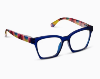 Maisie Blue/Ikat Reading Glasses by Peepers
