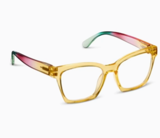 Maisie Yellow Ombre Reading Glasses by Peepers