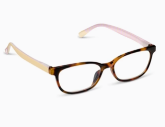 Beach Read Tortoise/Summer Stripe Reading Glasses by Peepers