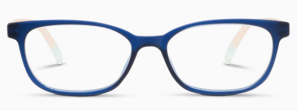 Beach Read Navy/Summer Stripe Reading Glasses by Peepers