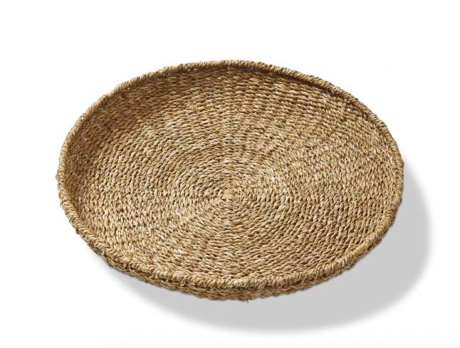 Seagrass Round Tray