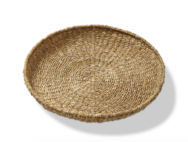 Seagrass Round Tray