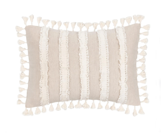 Edisto Natural Lumbar Pillow