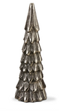 Silver Cast Aluminum Tree Decor