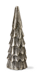 Silver Cast Aluminum Tree Decor