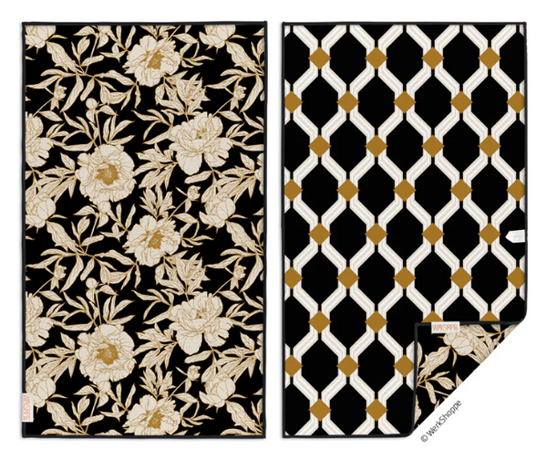 Patterned Microfiber Kitchen Dishtowels