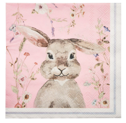 Charming Easter Cocktail Napkins by Sophistiplate