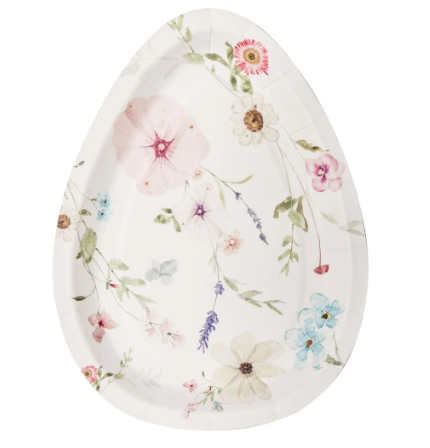 Charming Easter Egg Salad Plate by Sophistiplate