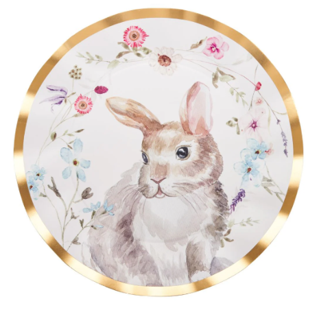 Charming Easter Wavy Paper Dinner Plates by Sophistiplate