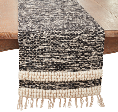 Pom Pom Stripe Runner