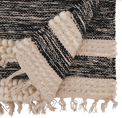 Pom Pom Stripe Runner