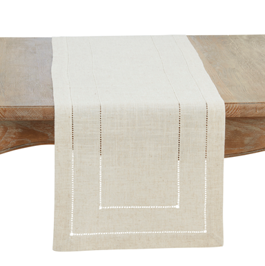 Toscana Double Hemstitched Runner