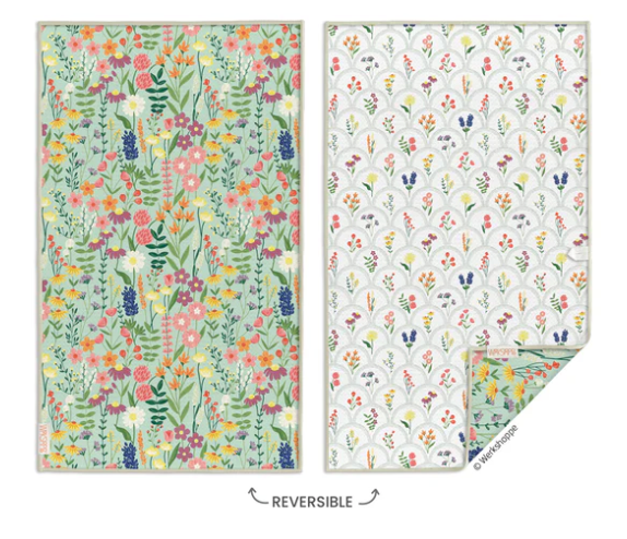 Patterned Microfiber Kitchen Dishtowels