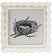 Scalloped Square Resin Photo Frames