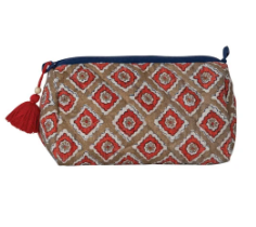 Quilted Zipper Pouches