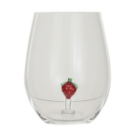 Spring Figures Stemless Wine Glasses