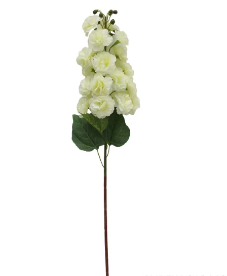 White Cottage Hollyhock