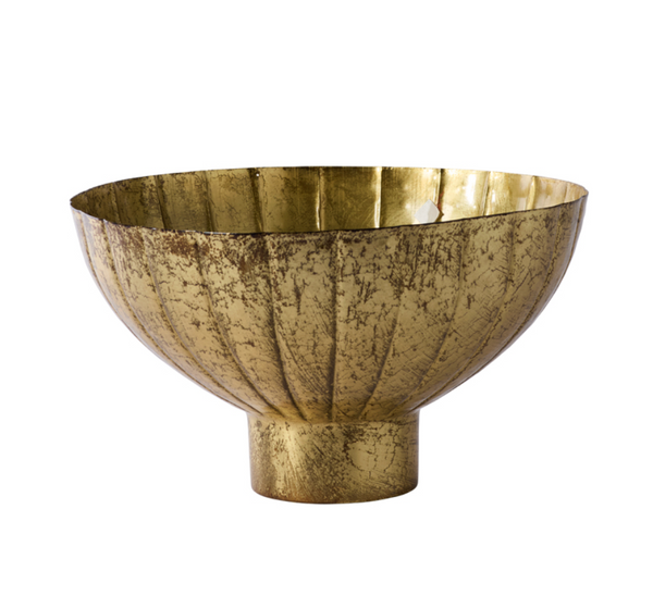 Golden Shine Footed Bowls