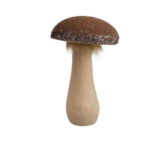 Felt & Glitter Mushrooms