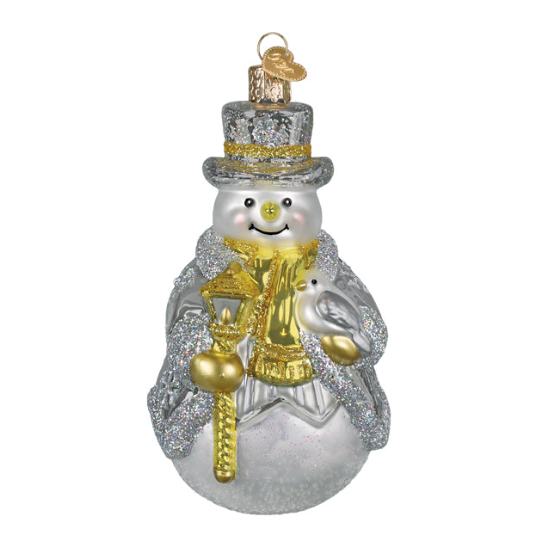 Sterling Snowman by Old World Christmas