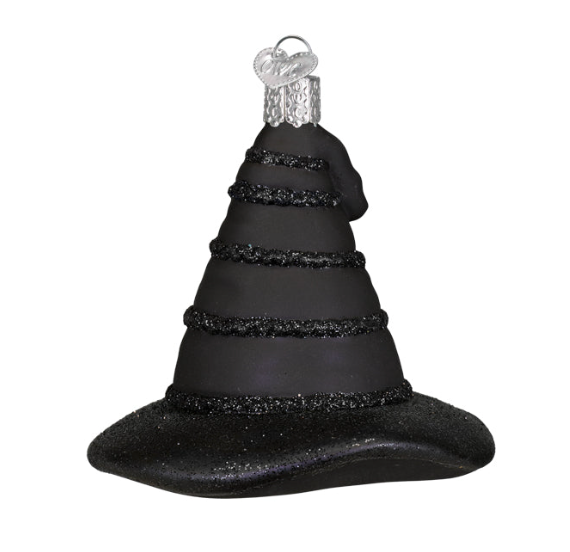 The Green Witch's Hat by Old World Christmas