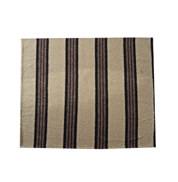 Striped Faux Sherpa Throw Blankets