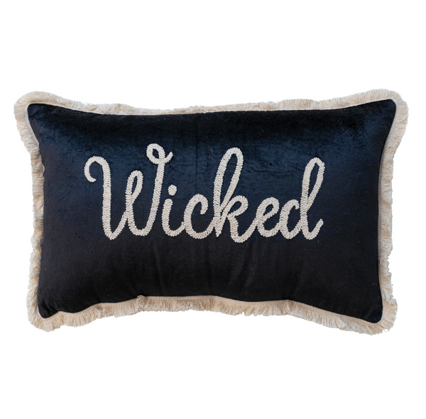 Wicked Velvet Lumbar Pillow