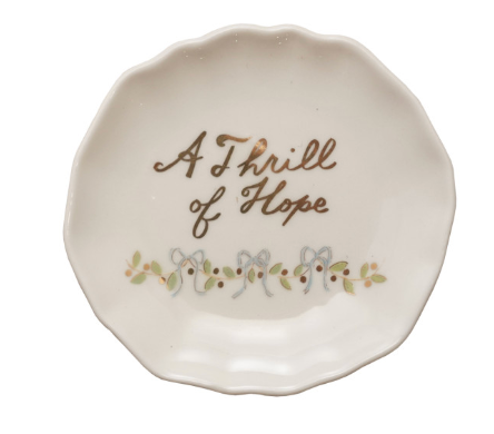 Holiday Scalloped Mini Dishes