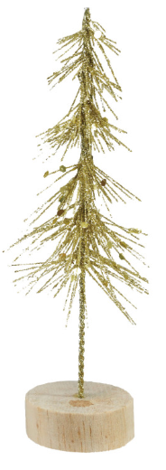 Glittered Twig Trees