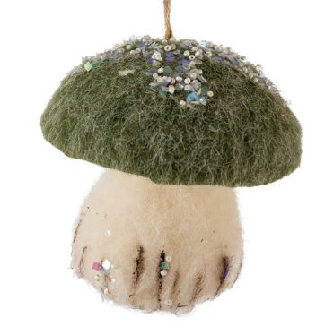 Felt Mushroom Ornaments