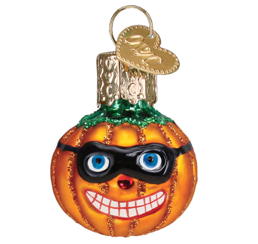 Masked Jack O'Lantern Mini (Gumdrop) by Old World Christmas