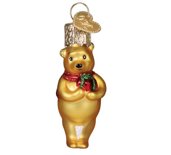 Winnie with Gift Mini (Gumdrop) by Old World Christmas