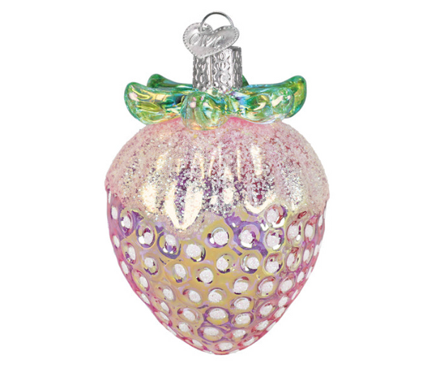 Shimmering Strawberry by Old World Christmas