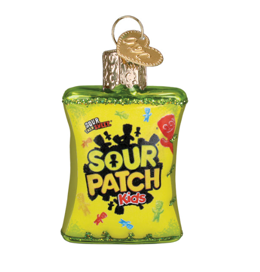 Sour Patch Kids Package Mini (Gumdrop) by Old World Christmas