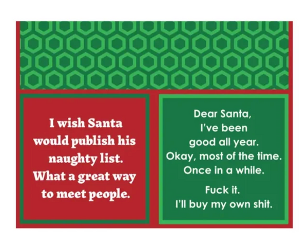 Christmas Drinks on Me Napkins by Sophistiplate