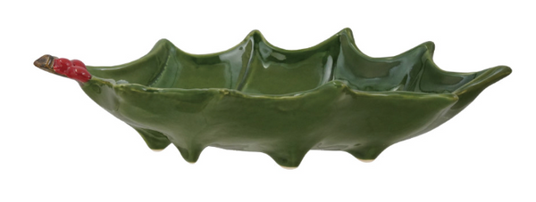 Holly Leaf Tray